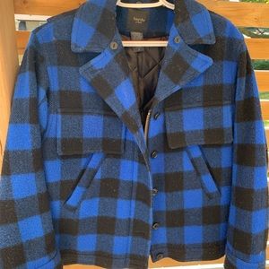 Smythe plaid shacket